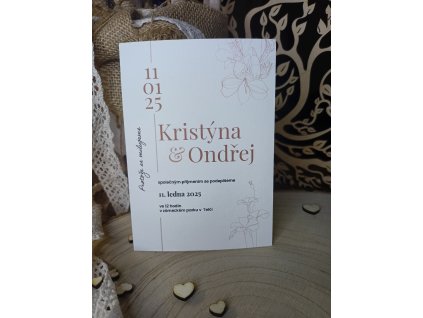 Svatební oznámení #11