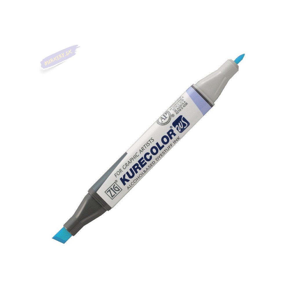 12318 2 kuretake zig kurecolor twin 303 light blue
