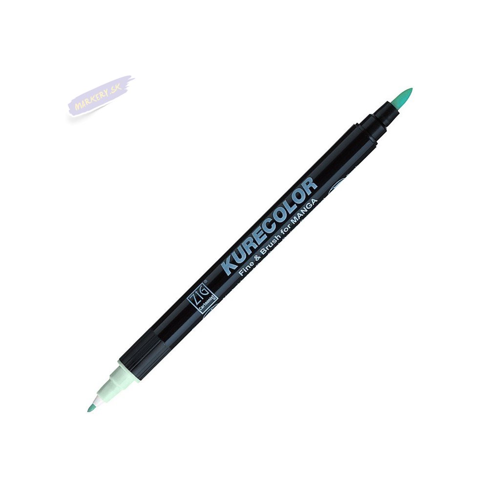 12753 1 kuretake zig kurecolor fine brush 330 pale blue