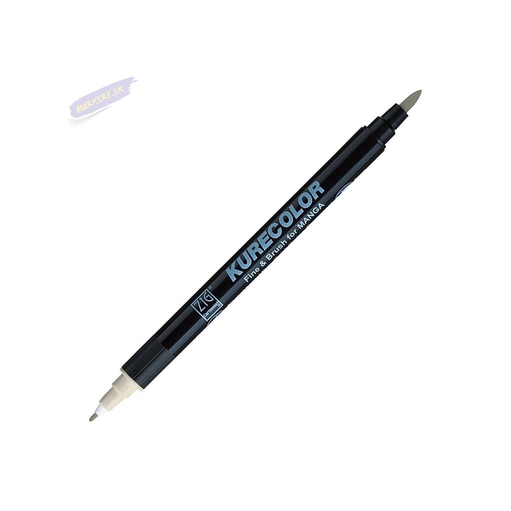 13038 1 kuretake zig kurecolor fine brush w01 warm gray 1