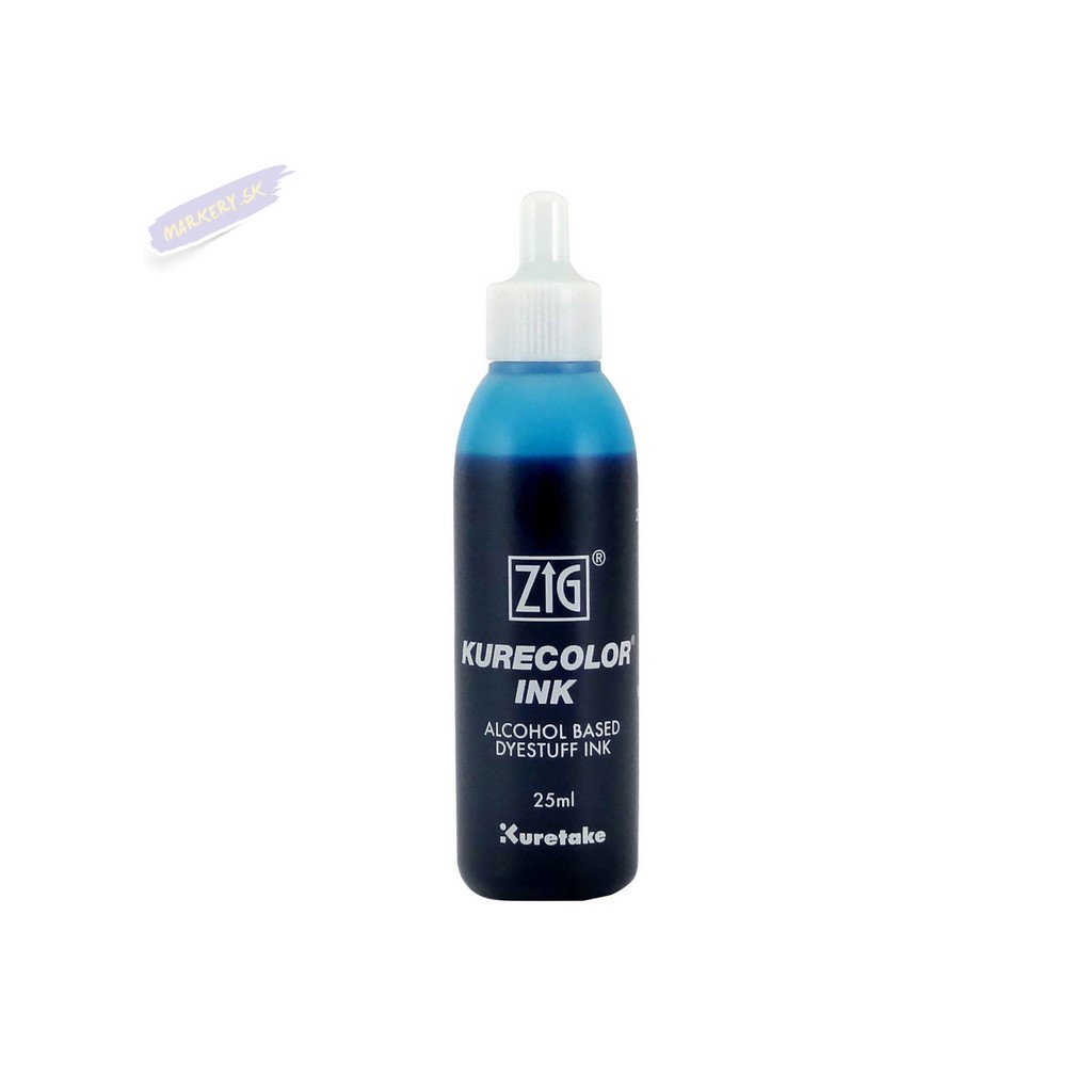 13146 1 kuretake zig kurecolor refill ink 25ml 305 cobalt blue