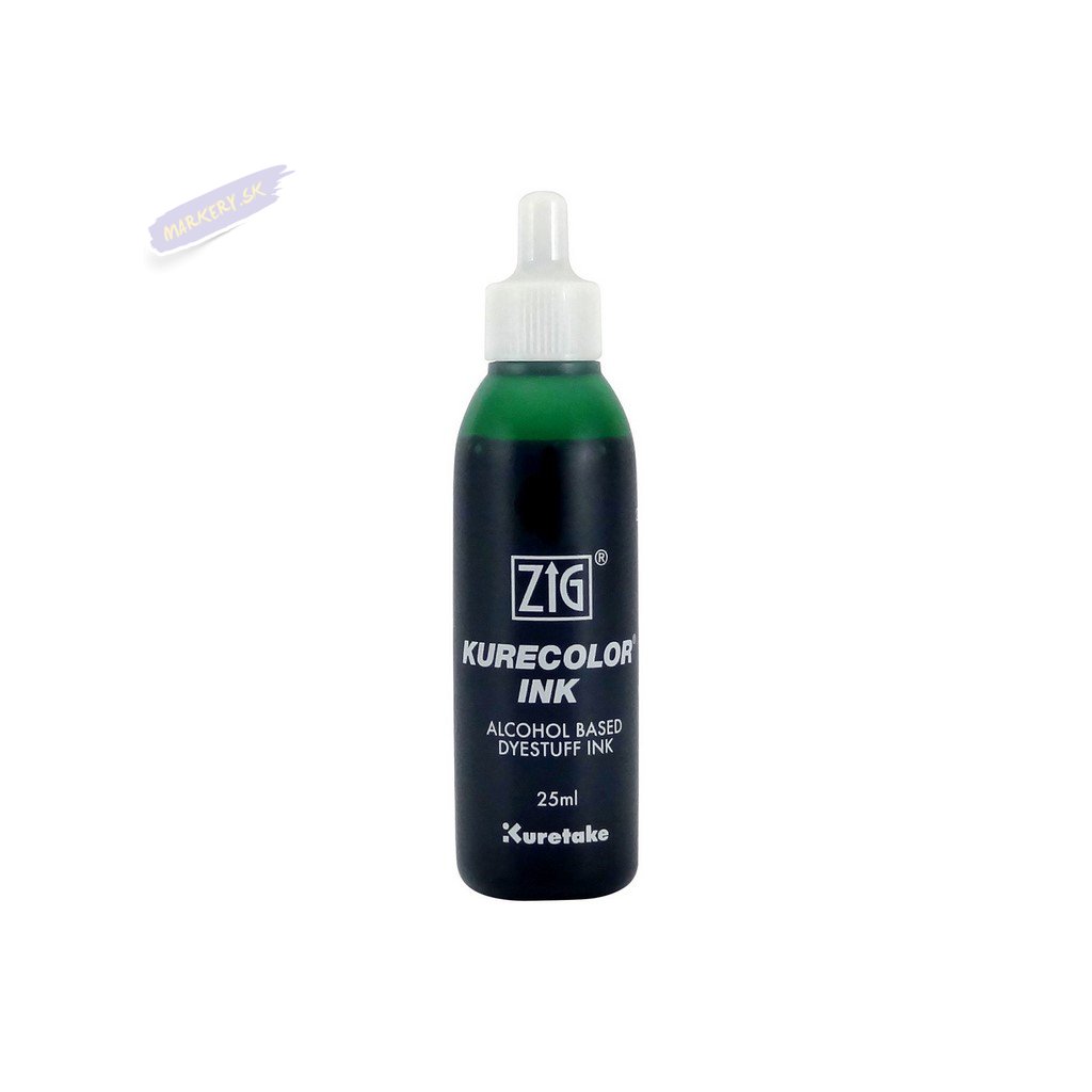 13242 1 kuretake zig kurecolor refill ink 25ml 506 ocean green