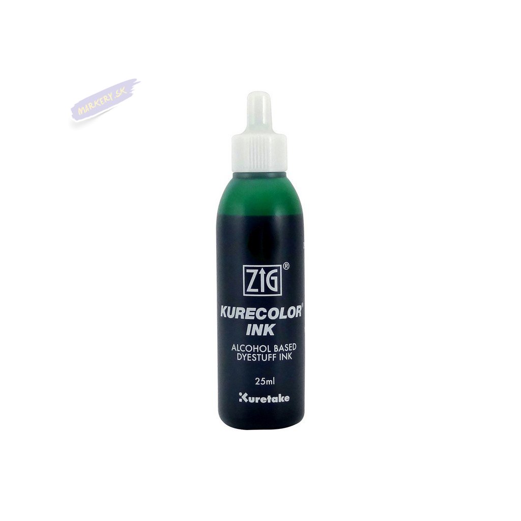 13245 1 kuretake zig kurecolor refill ink 25ml 508 green