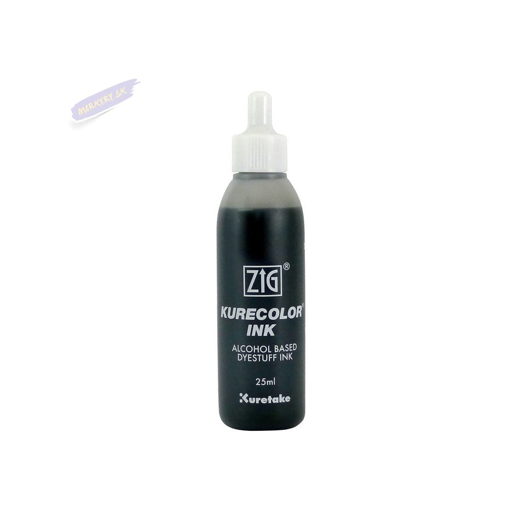 13377 1 kuretake zig kurecolor refill ink 25ml 835 gray tint