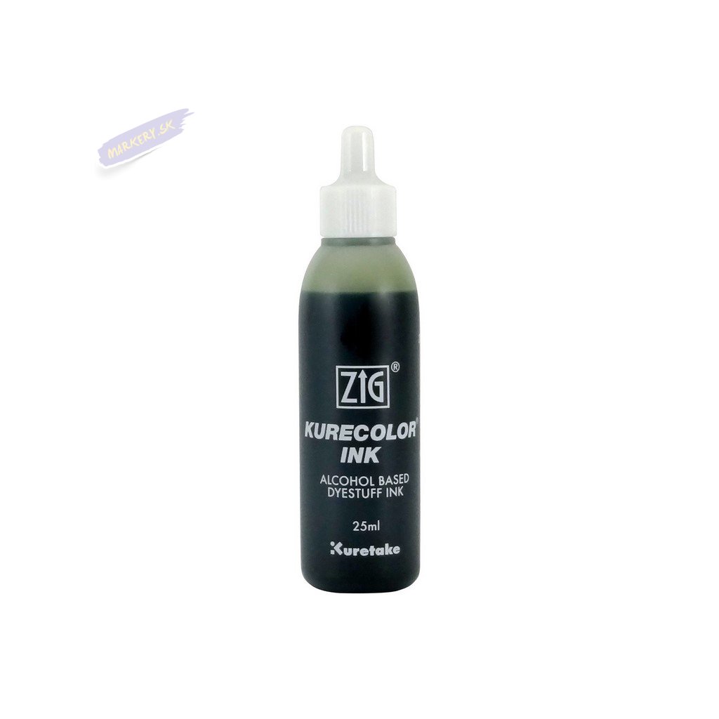 13386 1 kuretake zig kurecolor refill ink 25ml 841 pale dawn gray