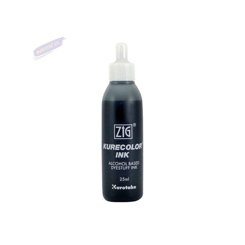 13404 1 kuretake zig kurecolor refill ink 25ml 847 slate gray