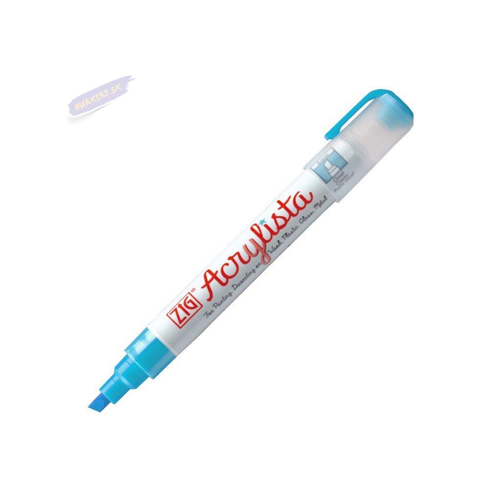 13500 2 kuretake zig acrylista 6mm 031 peacock