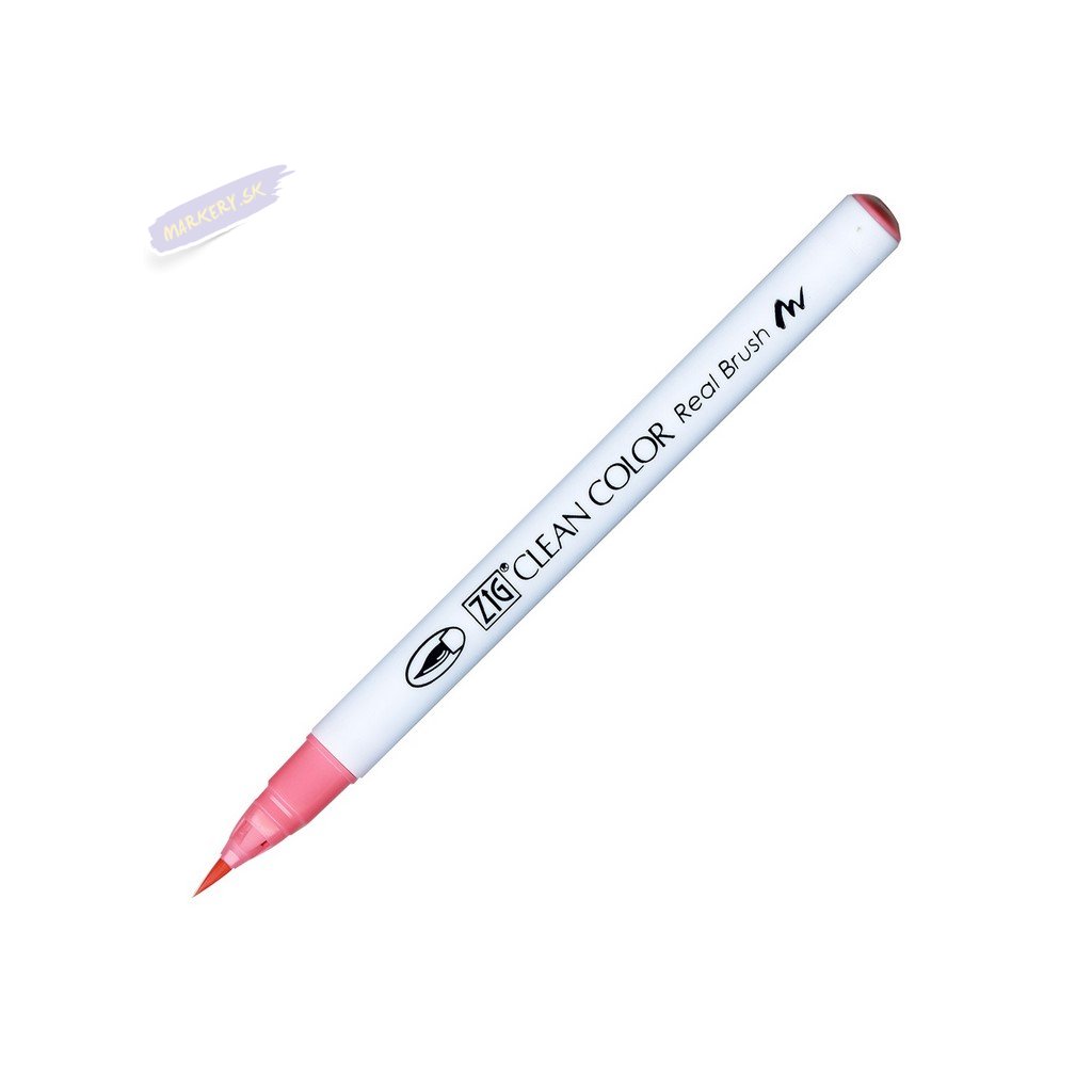 13950 2 kuretake zig clean color real brush 021 light carmine