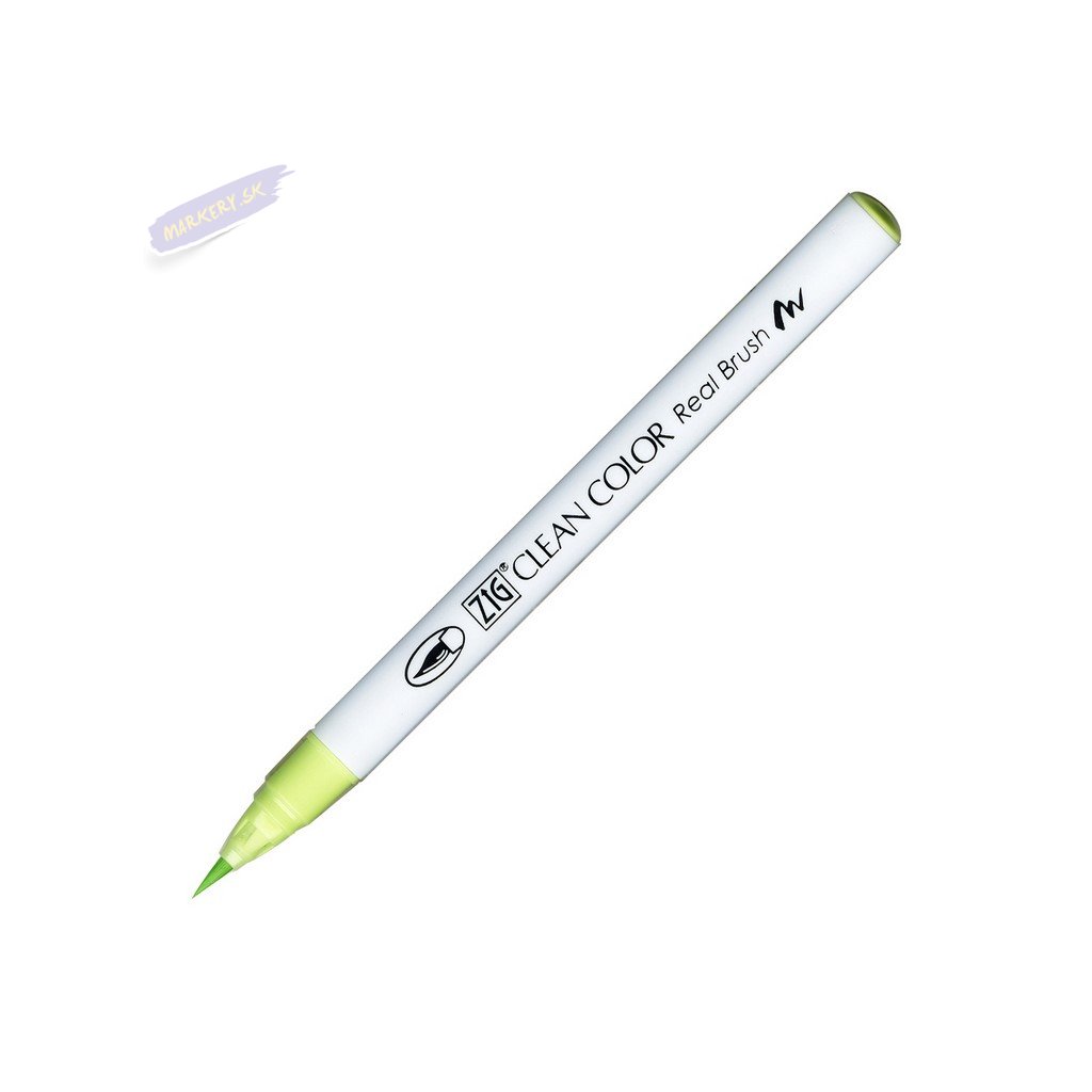 14019 2 kuretake zig clean color real brush 045 pale green