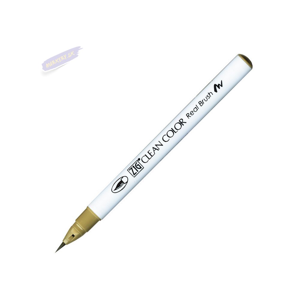 14097 2 kuretake zig clean color real brush 075 brick beige