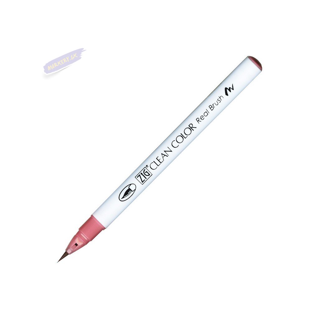 14163 2 kuretake zig clean color real brush 230 pale rose