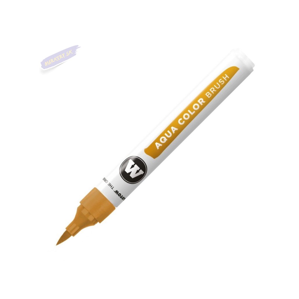 22161 4 molotow akvarelovy aqua color brush light brown