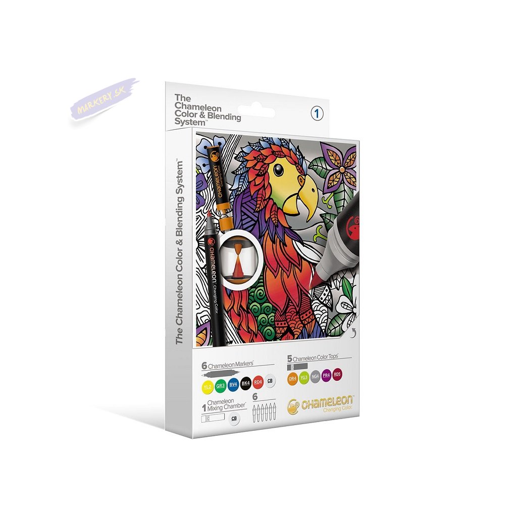 23490 5 chameleon pen 12ks color blending system zakladni tony 1