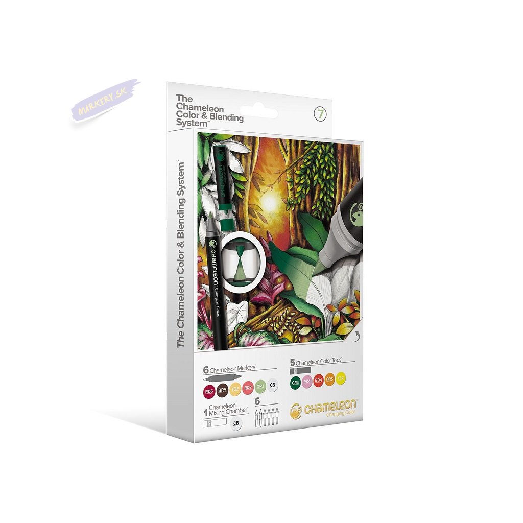 23508 5 chameleon pen 12ks color blending system prirodni tony 7