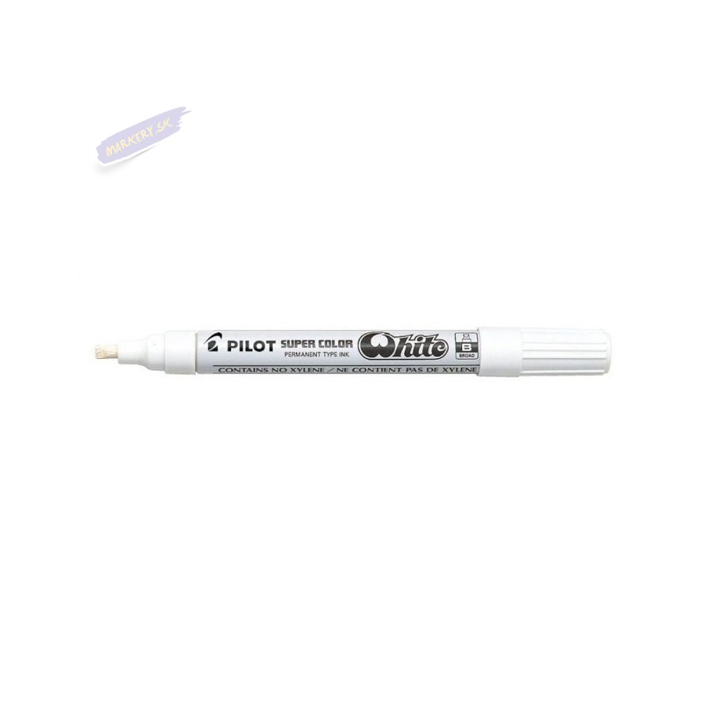25464 3 pilot lakovy super color broad bily