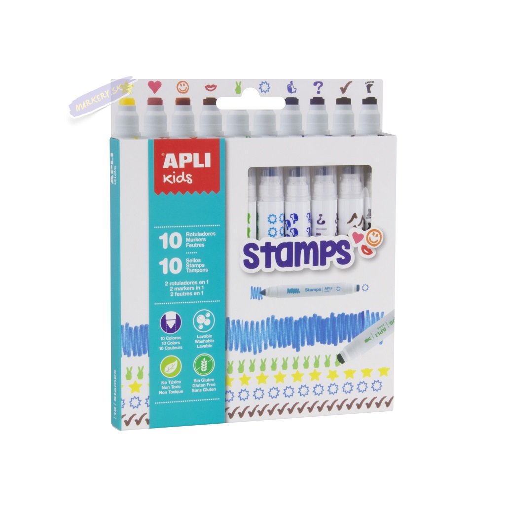 APLI Kids Glitter Markers