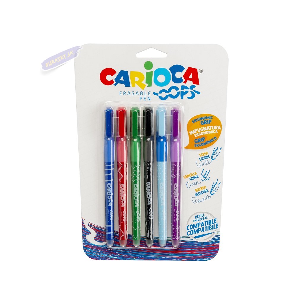 43037 CARIOCA Oops Blister 6 pcs