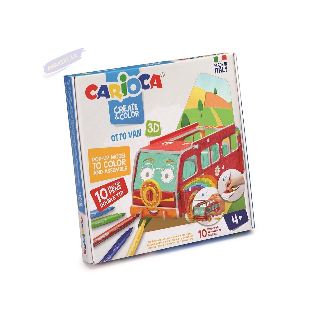 42986 CARIOCA Create Color Otto Van 10 pcs