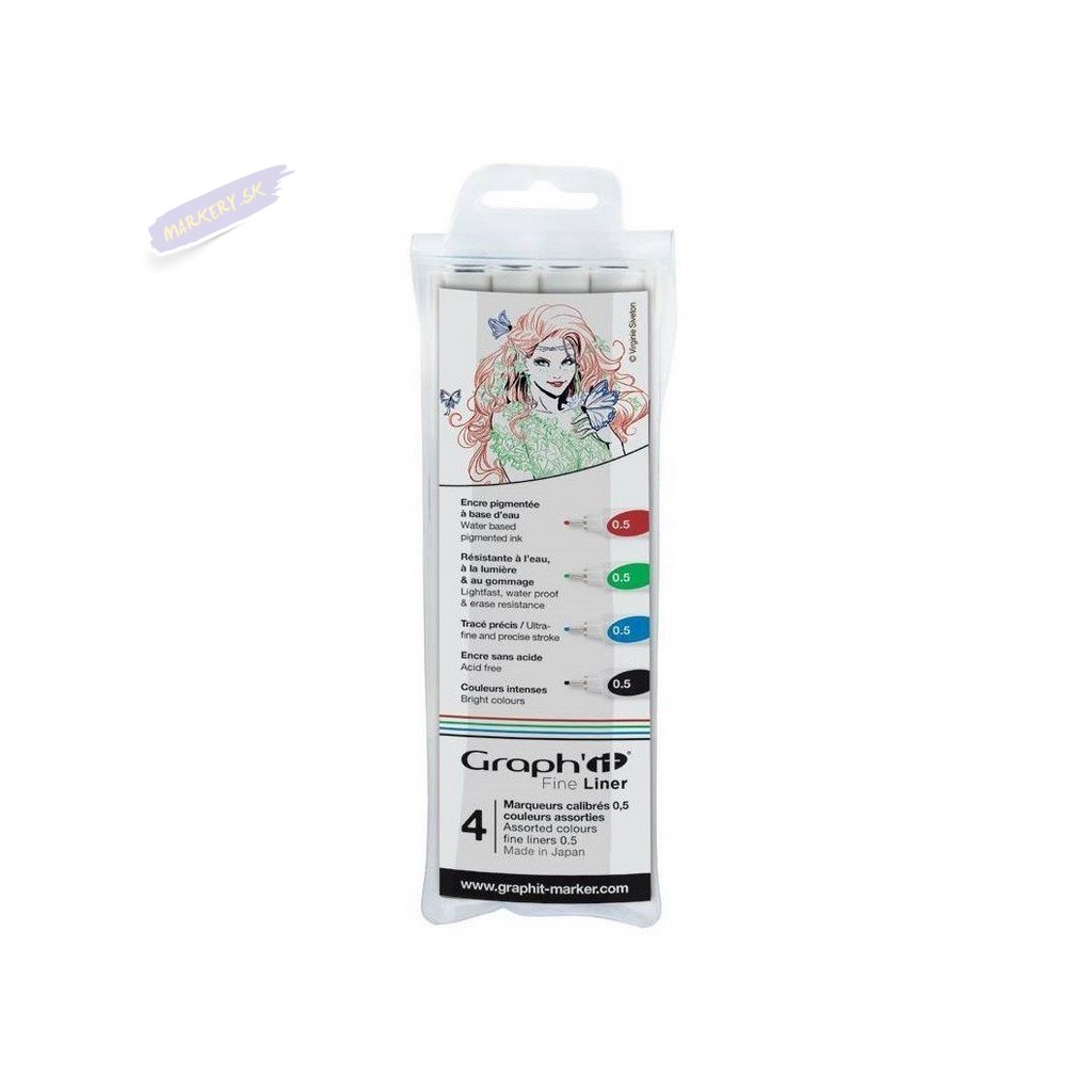 31902 1 graph it liner 0 5mm 4ks colors