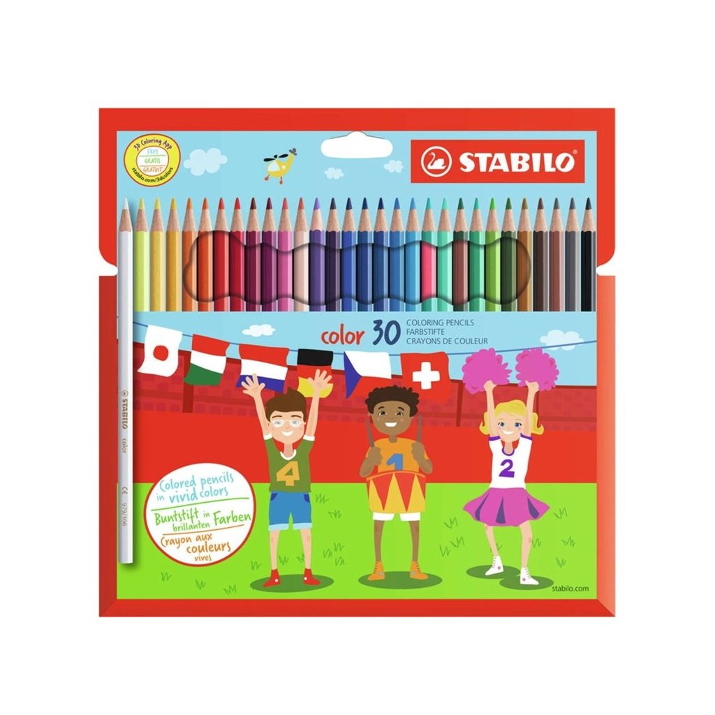 Pastelky STABILO color, 30 ks