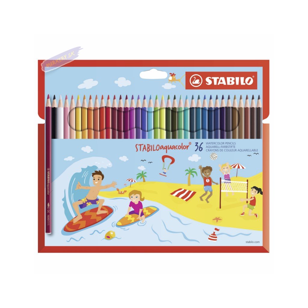 36360 pastelky akvarelove stabiloaquacolor 36ks