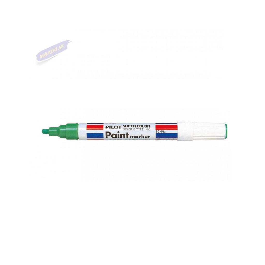 pilot lakovy super color zeleny