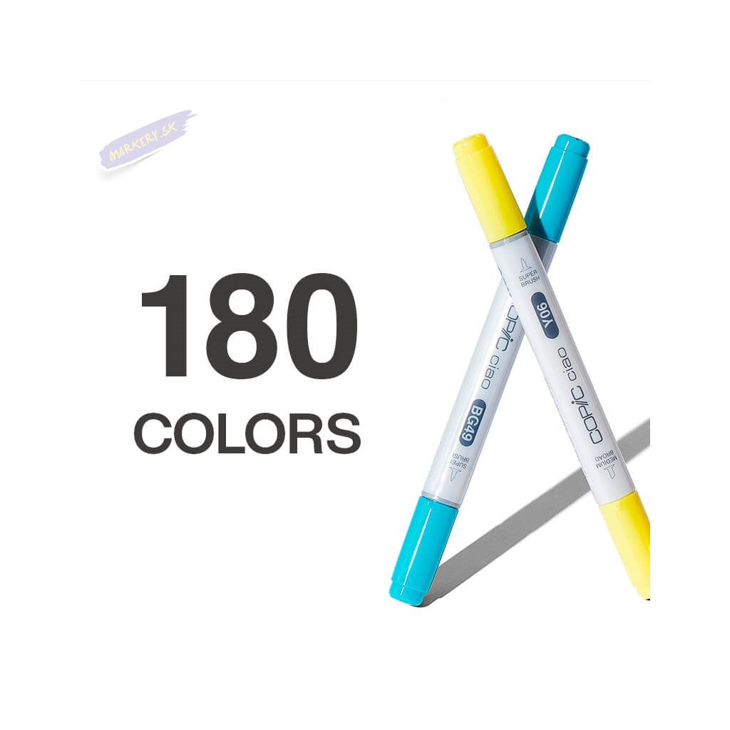 Markery markerov so sadou 100 počítačov Fibracolor
