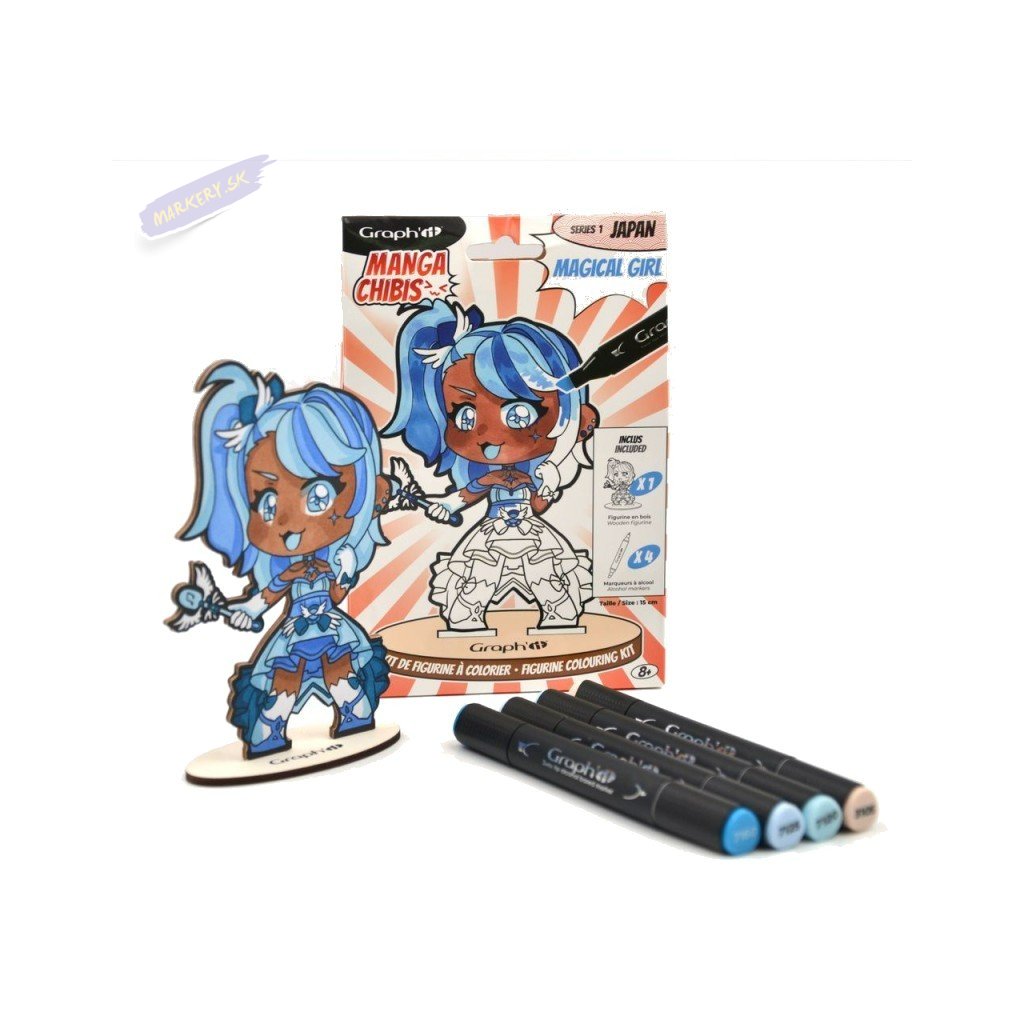 kit de coloriage figurine graph it chibis magical girl de graph it (2)