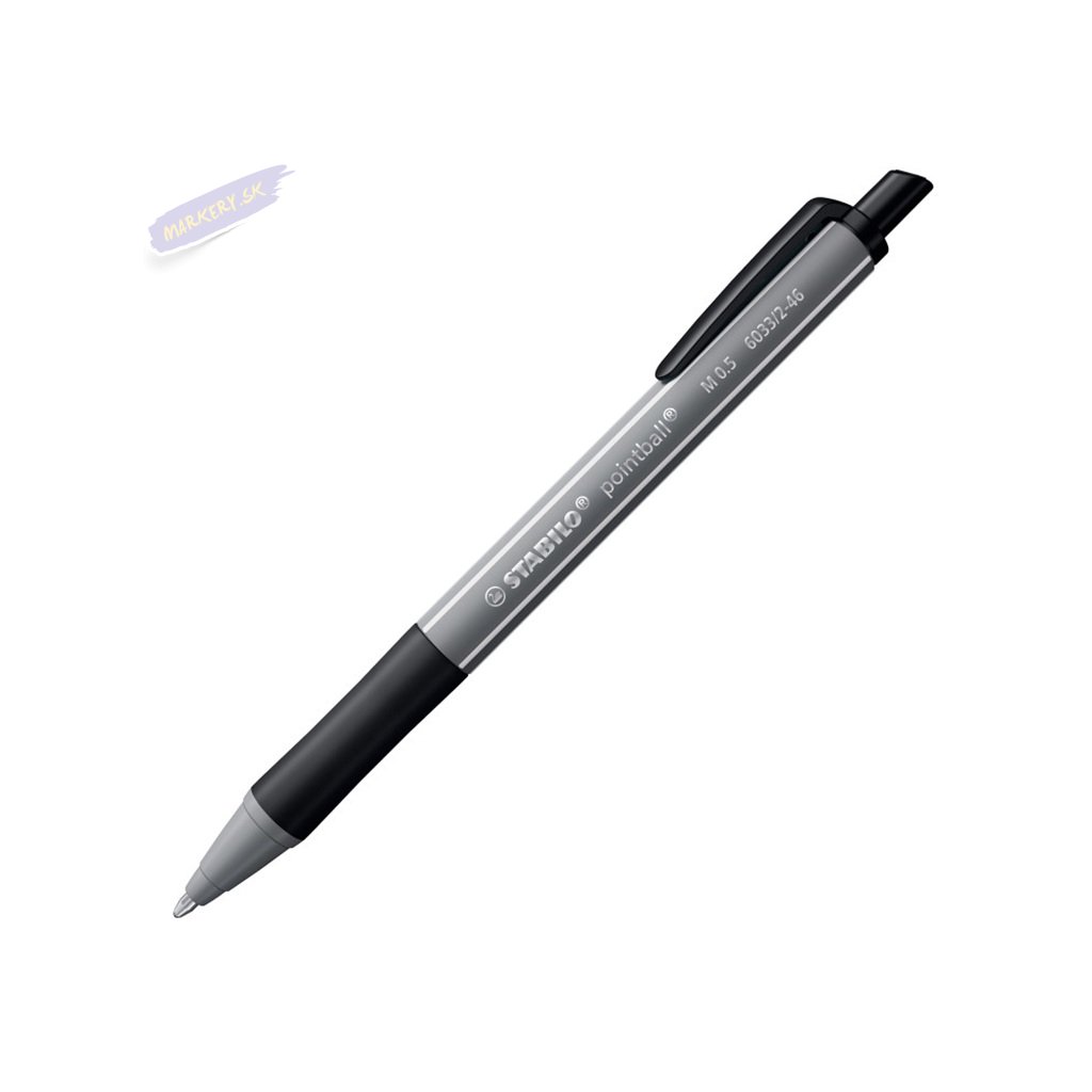 penna sfera scatto pointball colorful set 4 colori stabilo