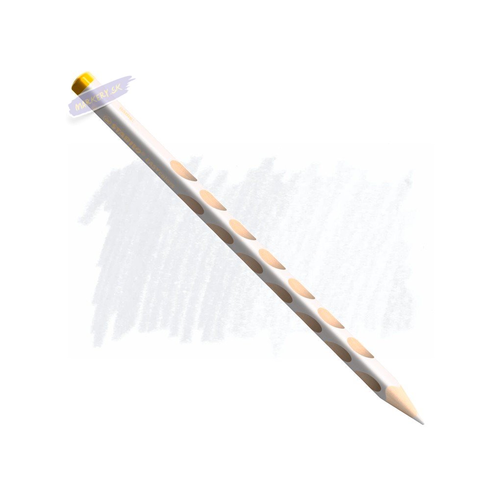 76234 pastelka stabilo easycolors pro levaky bila