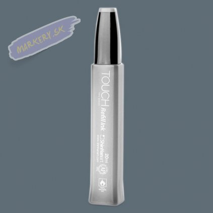 10977 2 bg7 blue grey touch refill ink