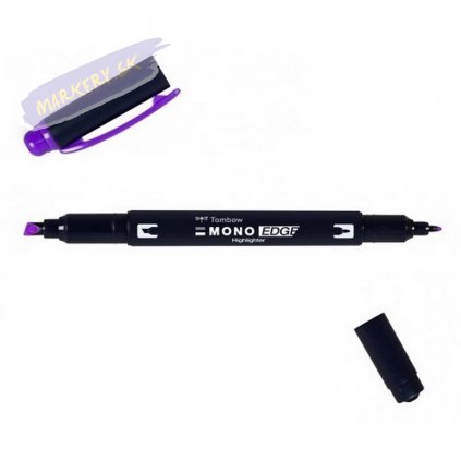 11424 5 tombow highlighter edge fialovy