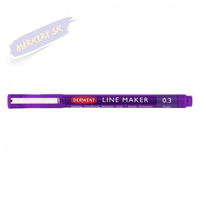 11529 1 liner derwent line maker 0 3mm fialovy