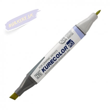 12267 2 kuretake zig kurecolor twin 140 mellow yellow