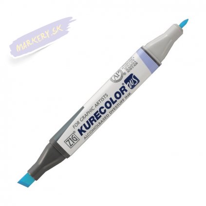 12318 2 kuretake zig kurecolor twin 303 light blue