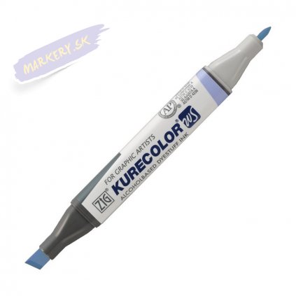 12357 2 kuretake zig kurecolor twin 350 ice blue