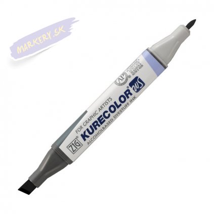 12516 2 kuretake zig kurecolor twin 803 gray brown