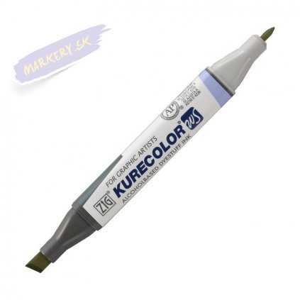 12567 2 kuretake zig kurecolor twin 843 brick beige