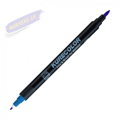 12780 1 kuretake zig kurecolor fine brush 364 cornflower blue