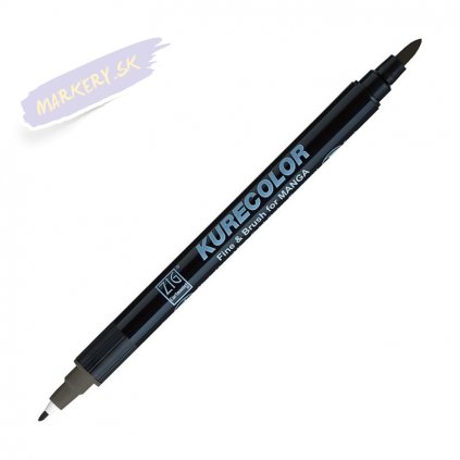 13026 1 kuretake zig kurecolor fine brush c08 cool gray 8