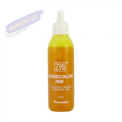 13074 1 kuretake zig kurecolor refill ink 25ml 102 lemon yellow