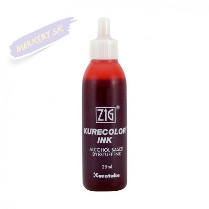 13113 1 kuretake zig kurecolor refill ink 25ml 217 cadmium red