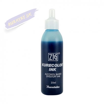 13143 1 kuretake zig kurecolor refill ink 25ml 303 light blue