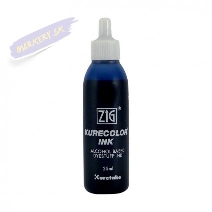 13191 1 kuretake zig kurecolor refill ink 25ml 367 dull blue