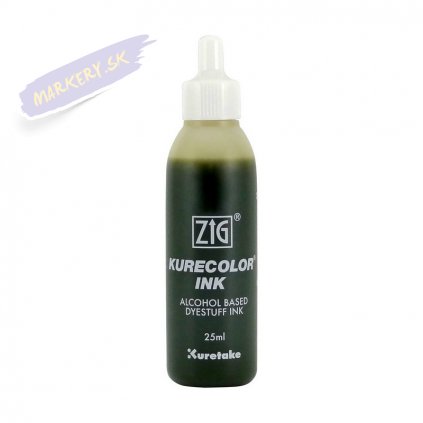 13221 1 kuretake zig kurecolor refill ink 25ml 421 cream yellow