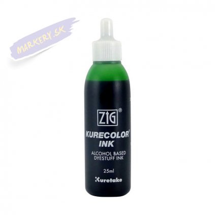 13239 1 kuretake zig kurecolor refill ink 25ml 505 may green