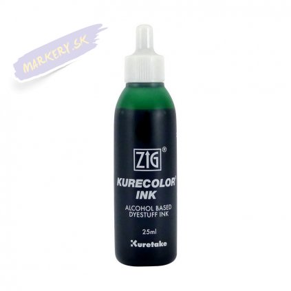 13242 1 kuretake zig kurecolor refill ink 25ml 506 ocean green