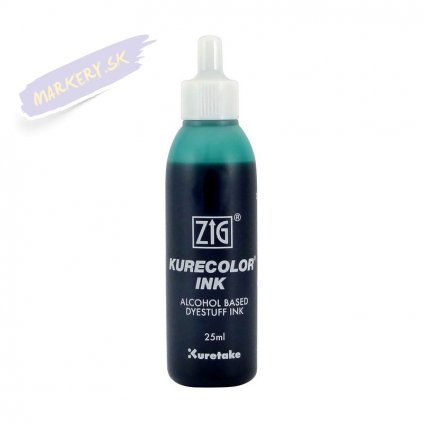 13251 1 kuretake zig kurecolor refill ink 25ml 532 aqua