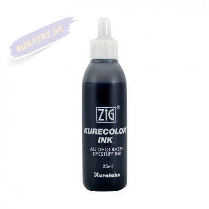 13341 1 kuretake zig kurecolor refill ink 25ml 803 gray brown