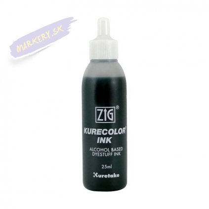 13350 1 kuretake zig kurecolor refill ink 25ml 821 pale gray